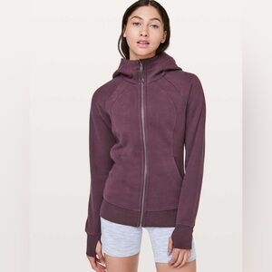 Lululemon | Scuba Hoodie Full Zip | Sz 10 | Arctic Plum | EUC